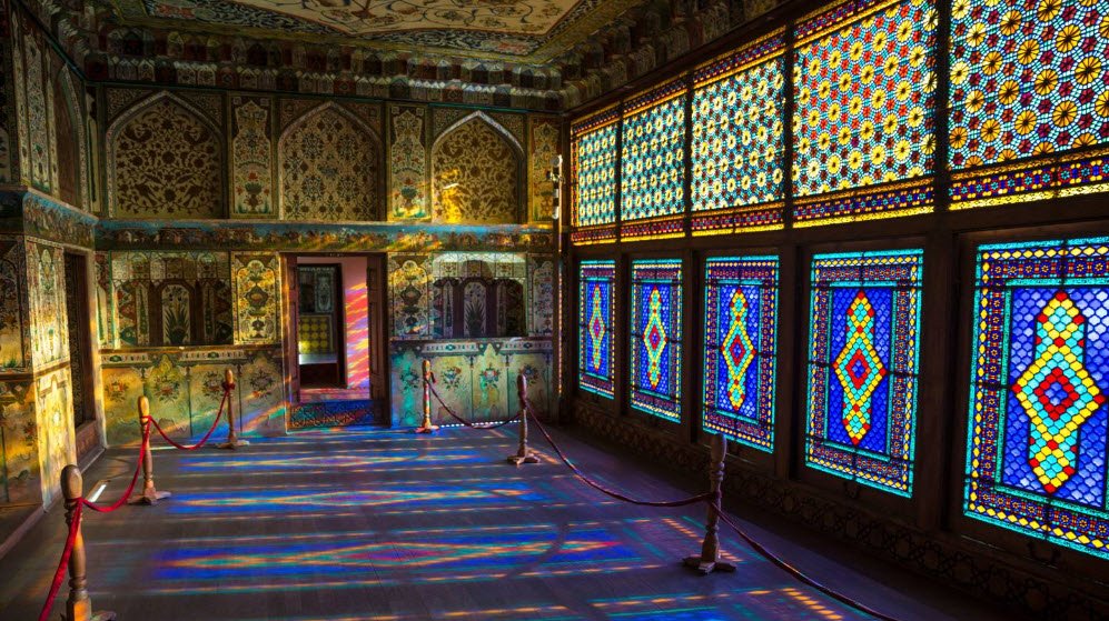 Sheki Khan’s Palace, Sheki, Northwestern Azerbaijan, Azerbaijan
